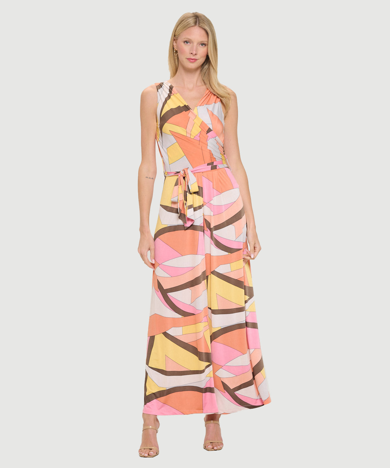 Abstract Print Jumpsuit